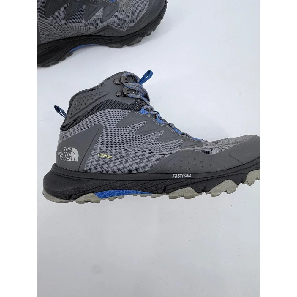 The North Face Ultra Fastpack III Mid GTX Mens 9.5 Grey Blue Boots Trails